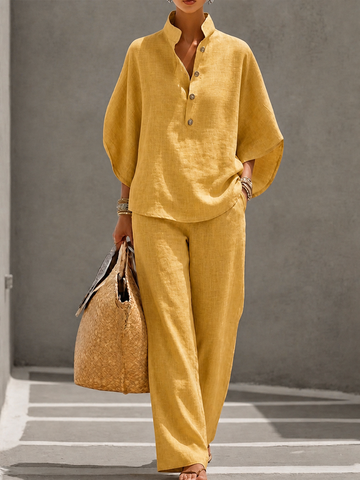 Ariel | Ensemble 100% Coton · Fluidité &amp; Élégance d&