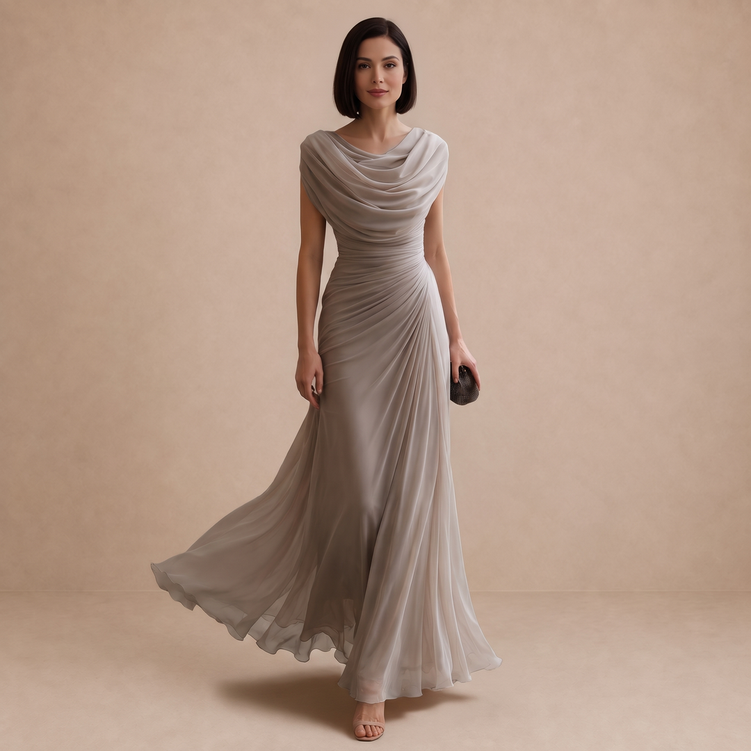 Jenna | Draped Maxi Dress